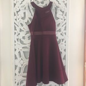 Maroon Semi Formal Dress